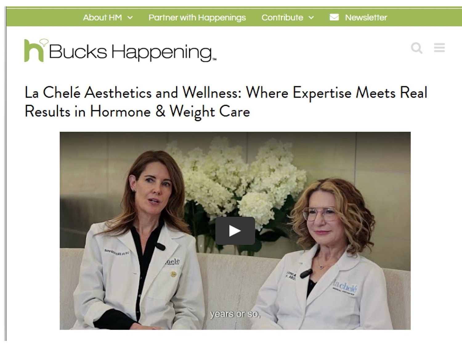 Doctors discussing hormone and weight care solutions.