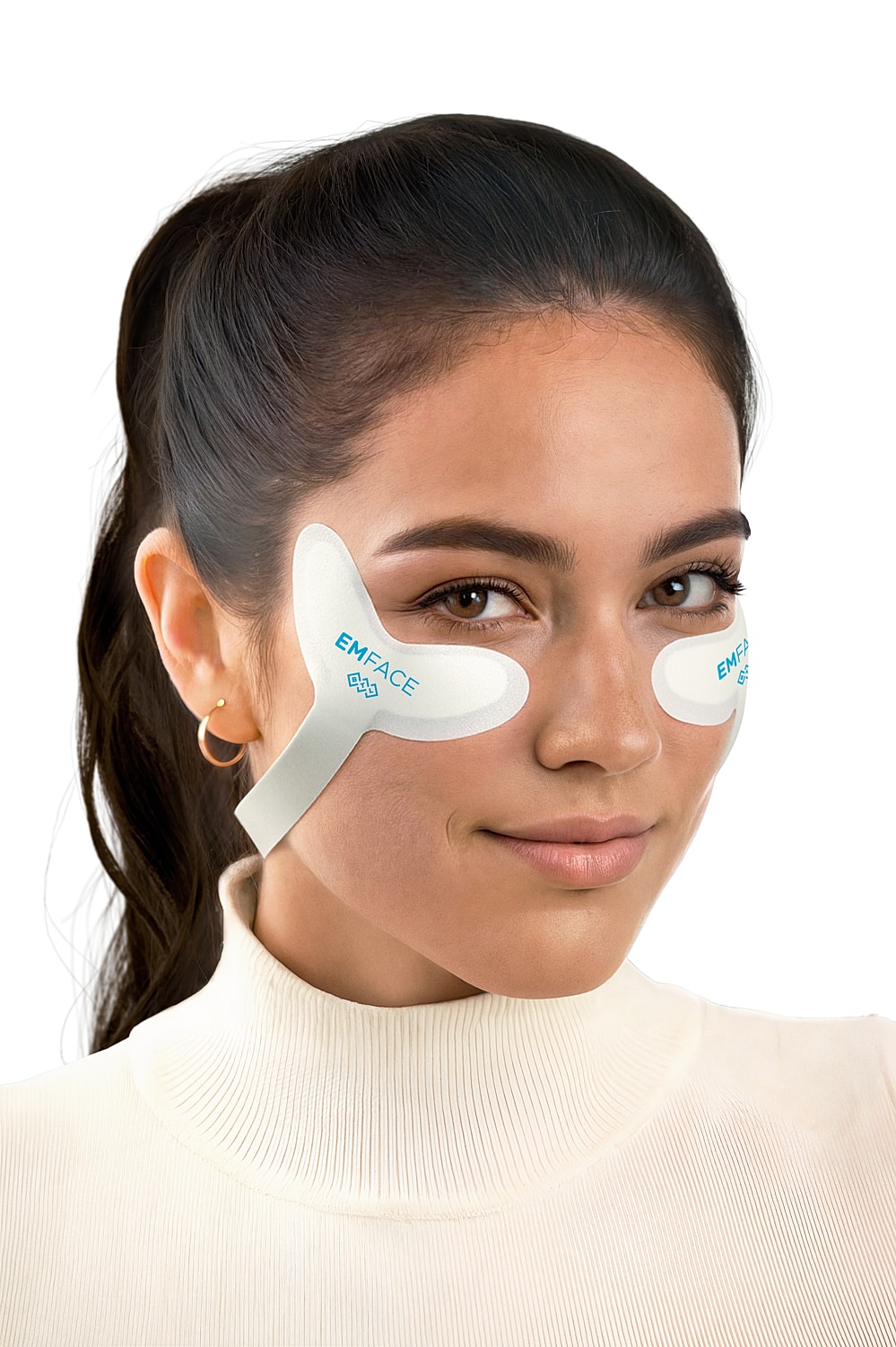 Medical professional preparing patient for procedure.