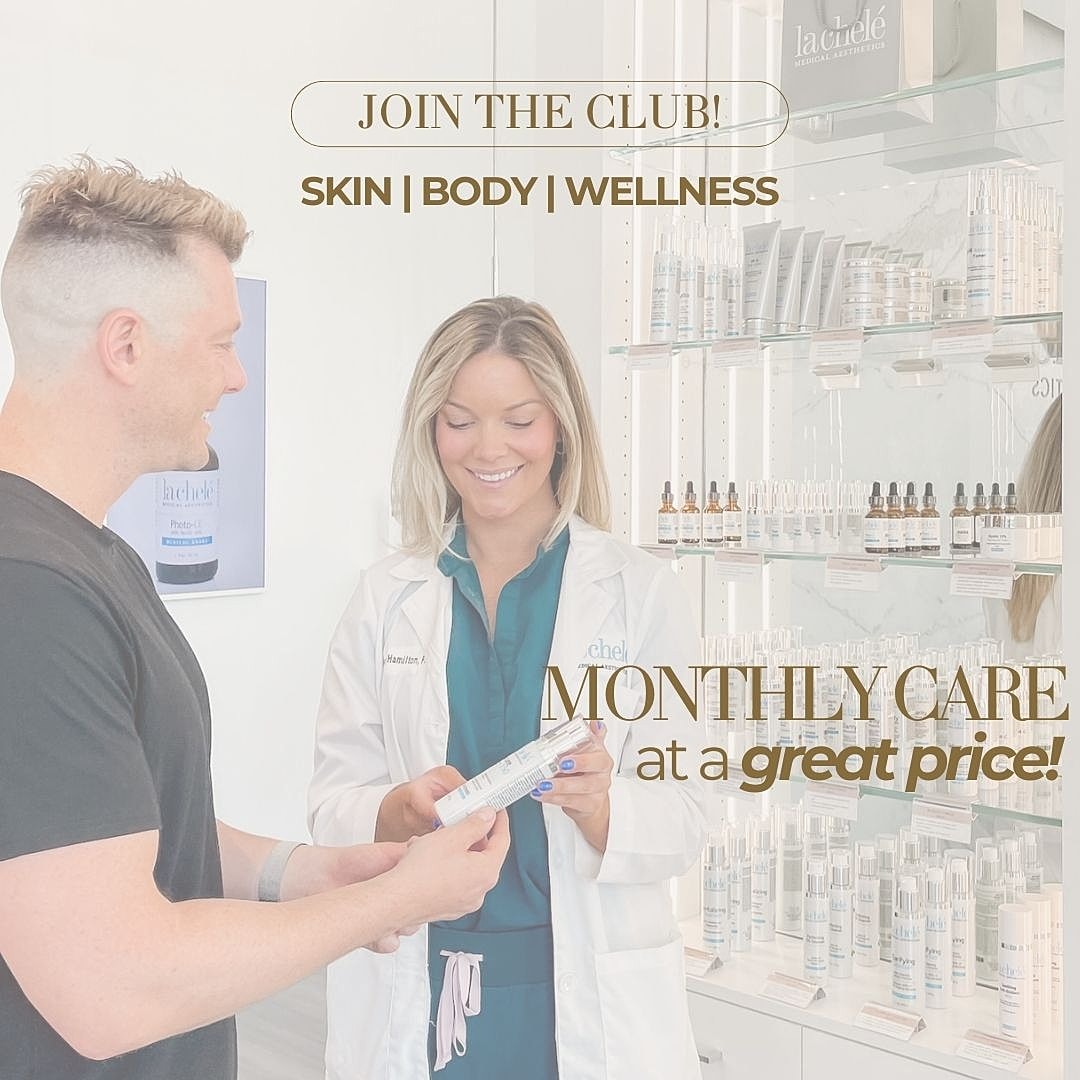Skincare consultation in a wellness clinic setting.