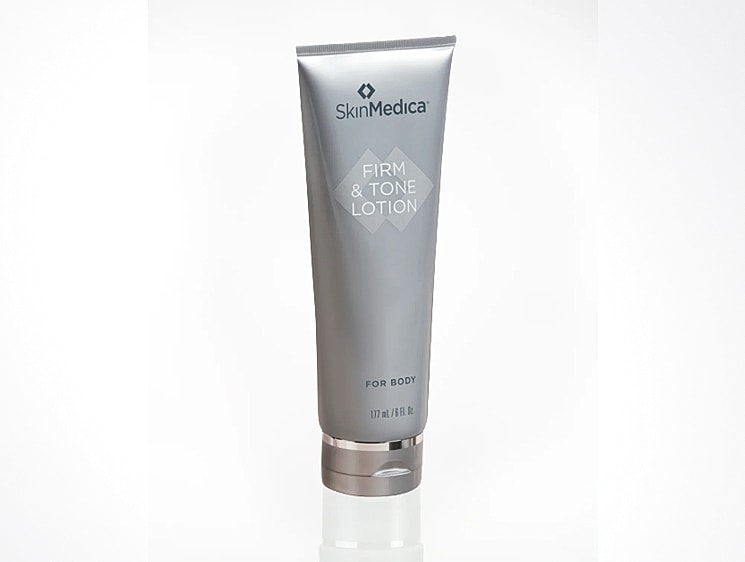 SkinMedica Firm and Tone Body Lotion tube.