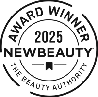 2025 NewBeauty Award Winner seal logo