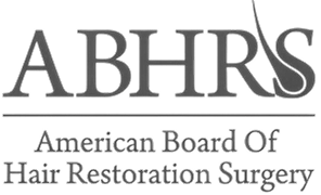 ABHRS logo for hair restoration surgery organization