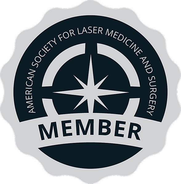 Membership badge for American Society for Laser Medicine