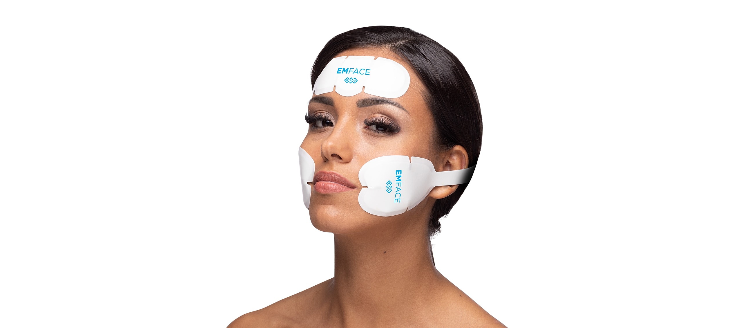 Close-up portrait of a woman with thoughtful expression.